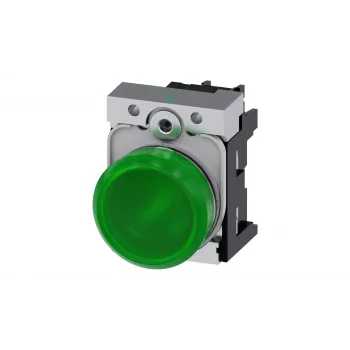 Siemens 3SU1152-6AA40-1AA0 merkkivalo 24 V vihreä