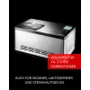 Unold 48845 jäätelökone kompressorijäätelökone 2 L 180 W musta, ruostumaton teräs