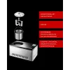 Unold 48845 jäätelökone kompressorijäätelökone 2 L 180 W musta, ruostumaton teräs