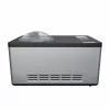 Unold 48845 jäätelökone kompressorijäätelökone 2 L 180 W musta, ruostumaton teräs