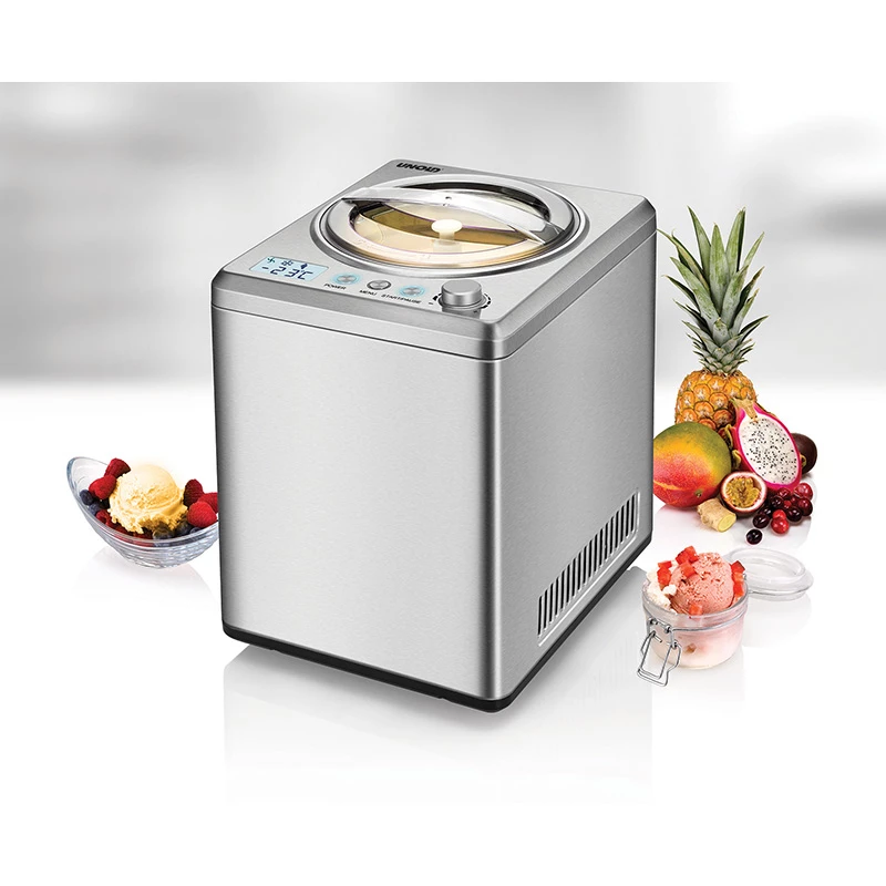 Unold Pro Plus kompressorijäätelökone 2,5 L 250 W ruostumaton teräs