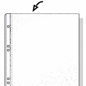 Rexel A6 PP-tasku 80 mikronia ylhäältä avoin kohokuvioitu, A6, läpinäkyvä, 125 mm, 20 mm, 150 mm, 109 g