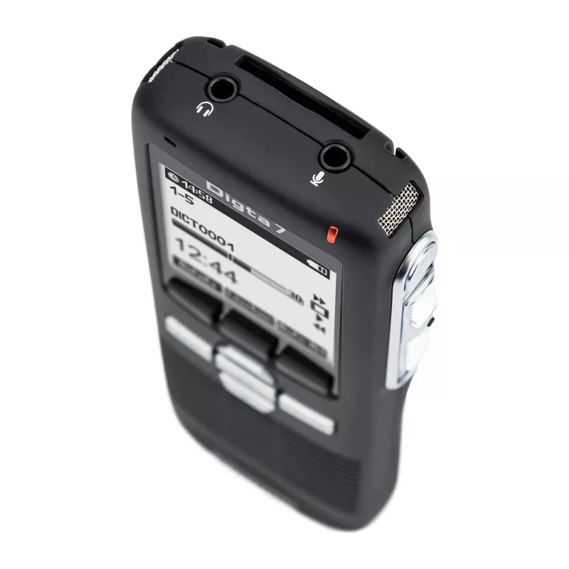 Grundig Digta 7 stand-alone-sarja sisäinen muisti ja flash-muistikortti musta
