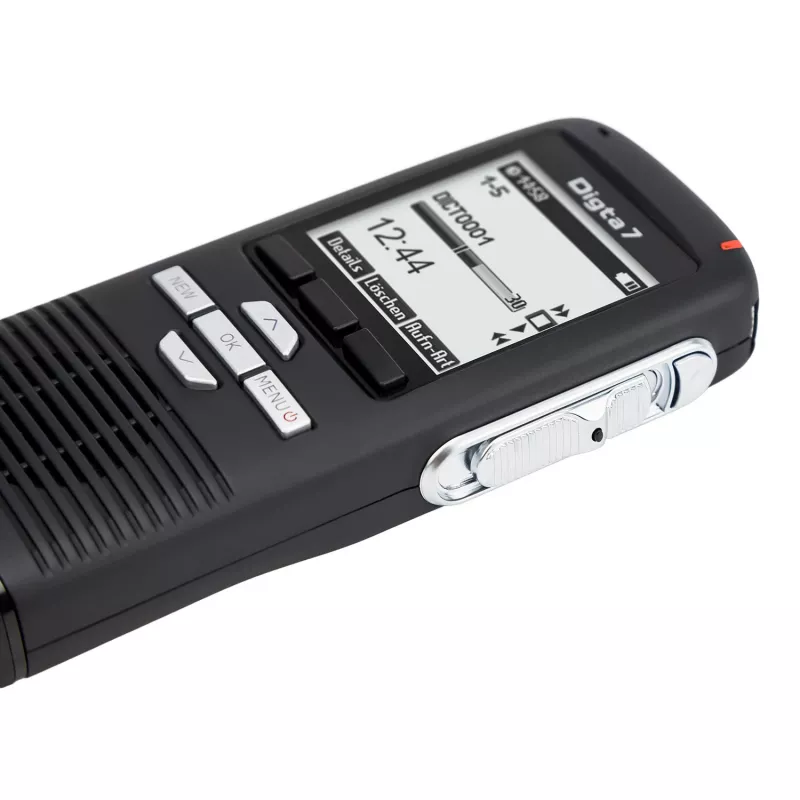 Grundig Digta 7 stand-alone-sarja sisäinen muisti ja flash-muistikortti musta
