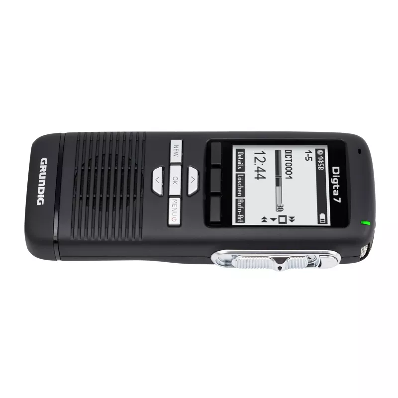 Grundig Digta 7 stand-alone-sarja sisäinen muisti ja flash-muistikortti musta
