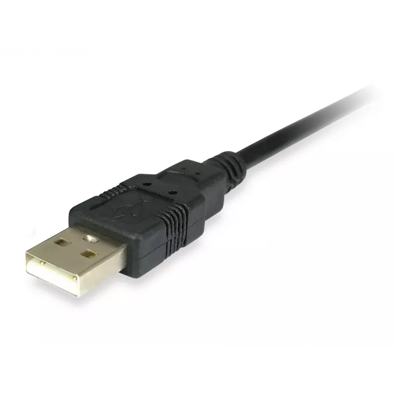 Equip USB-A - rinnakkaisliitäntä (Centronics 36) -sovitinkaapeli, 1,5 m, musta