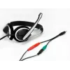Equip 147943 audiokaapeli 1,5 m 2 x 3,5 mm 3,5 mm musta