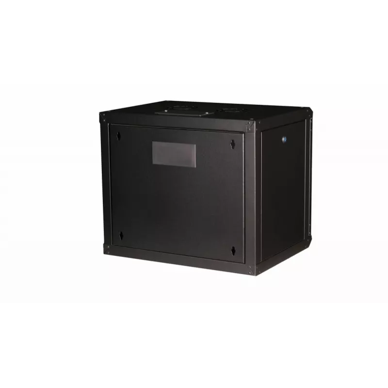 Equip Pro Mount 19 tuuman kaappi, 9HE, 600X450MM, RAL9005 musta