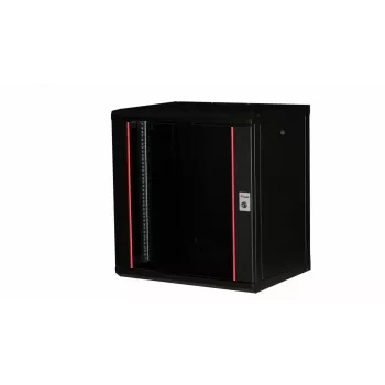 Equip Pro Mount 19 tuuman kaappi, 12U, 600X450MM, RAL9005 musta