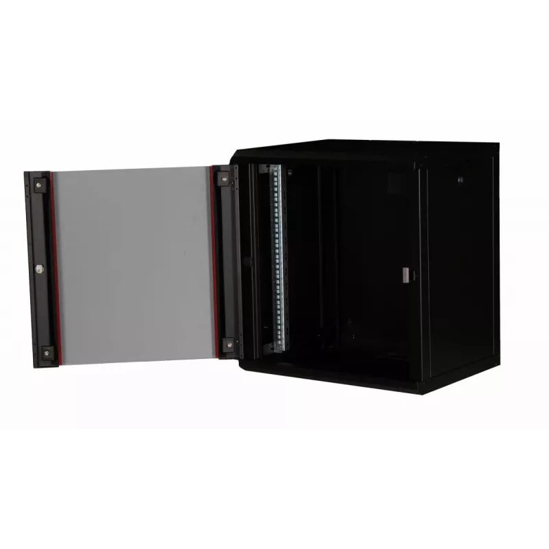 Equip Pro Mount 19 tuuman kaappi, 12U, 600X450MM, RAL9005 musta
