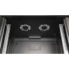 Equip Pro Mount 19 tuuman kaappi, 12U, 600X450MM, RAL9005 musta