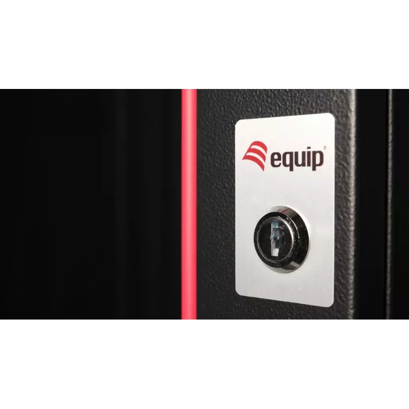 Equip Pro Mount 19 tuuman kaappi, 12U, 600X450MM, RAL9005 musta