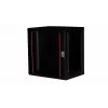 Equip Pro Mount 19 tuuman kaappi, 12U, 600X450MM, RAL9005 musta