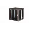 Seinäkaappi Equip Pro Mount 19 tuuman kaappi 12U 600X600MM musta