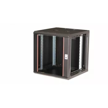 Seinäkaappi Equip Pro Mount 19 tuuman kaappi 12U 600X600MM musta