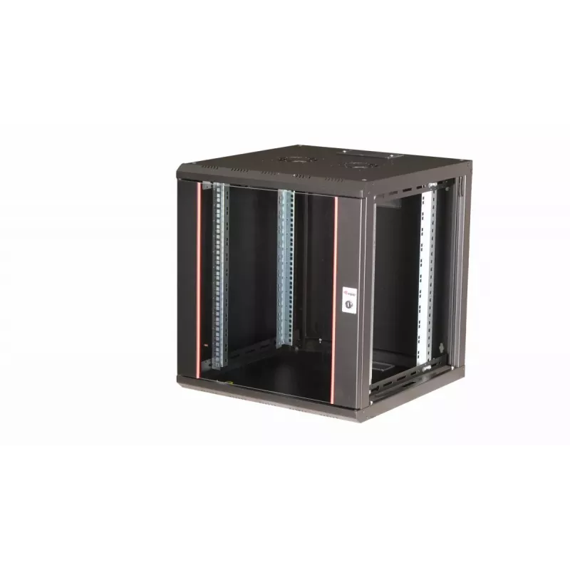 Seinäkaappi Equip Pro Mount 19 tuuman kaappi 12U 600X600MM musta