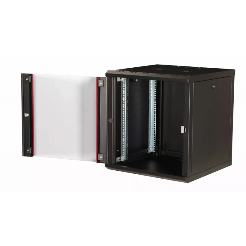 Seinäkaappi Equip Pro Mount 19 tuuman kaappi 12U 600X600MM musta