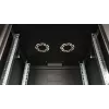 Seinäkaappi Equip Pro Mount 19 tuuman kaappi 12U 600X600MM musta
