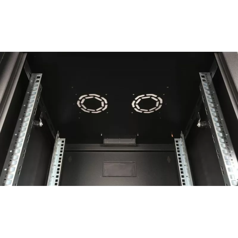 Seinäkaappi Equip Pro Mount 19 tuuman kaappi 12U 600X600MM musta