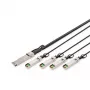 Digitus 40G QSFP+ - 4xSFP+ Direct Attach -kaapeli 2 m