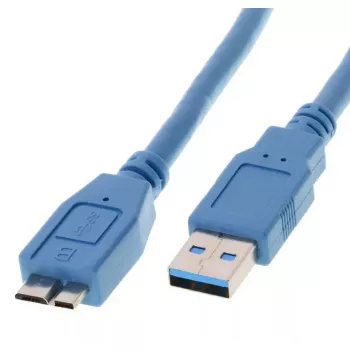 USB-kaapeli Helos 014688 USB 3.2 Gen 1 1 m sininen