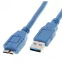 USB-kaapeli Helos 014688 USB 3.2 Gen 1 1 m sininen