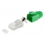 Johtoliitin RJ-45 ShiverPeaks 72067-G vihreä