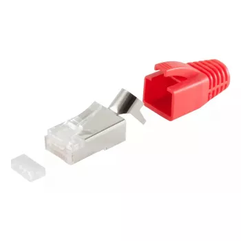 Kaapeliliitin RJ-45 ShiverPeaks 72067-R punainen