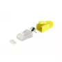 Kaapelipistoke RJ-45 ShiverPeaks 72067-Y keltainen