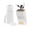 Johtoliitin RJ-45 ShiverPeaks 72067-W valkoinen