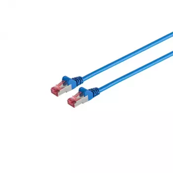 Verkkokaapeli S/CONN 75711-A0.15B sininen 0,15 m