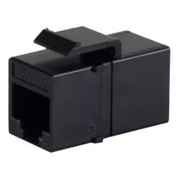 Keystone-moduuli ShiverPeaks S/CONN 08-10006 litteä musta RJ-45