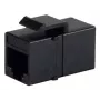 Keystone-moduuli ShiverPeaks S/CONN 08-10006 litteä musta RJ-45
