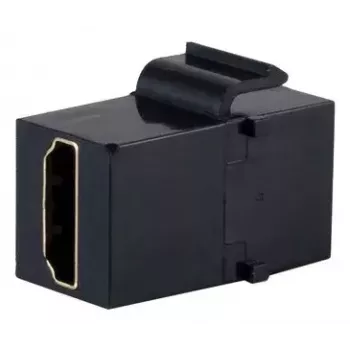 Keystone-moduuli ShiverPeaks S/CONN 08-10050 HDMI litteä musta