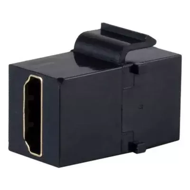 Keystone-moduuli ShiverPeaks S/CONN 08-10050 HDMI litteä musta