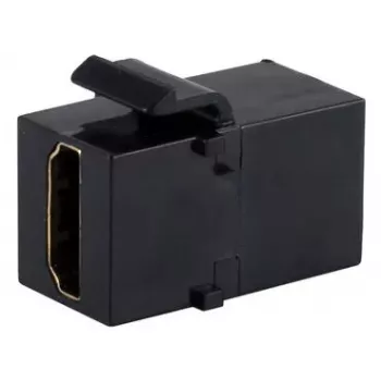 Keystone-moduuli ShiverPeaks S/CONN 08-10050 HDMI litteä musta