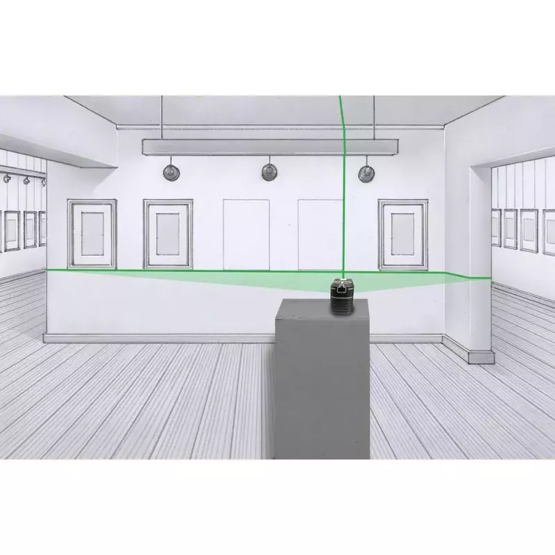 Viivalaser Laserliner PocketCross-Laser 2G vaaka pysty monivärinen