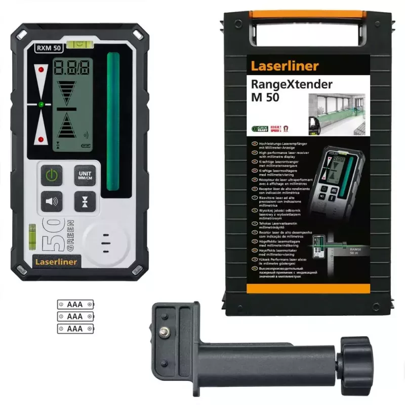 Laseretäisyysmittari Laserliner RangeXtender M50 musta 50 m kantama