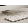 CHERRY KC 6000C FOR MAC langallinen USB QWERTY saksimekanismi hopea 1,8 m