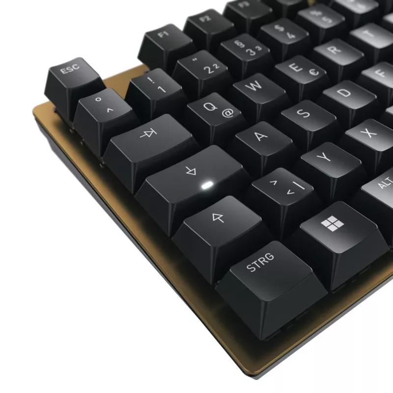 CHERRY KC 200 MX näppäimistö yleismalli USB AZERTY ranska musta, pronssi