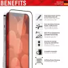Displex Full Cover näytönsuojalasi Apple iPhone 13 mini karkaistu lasi