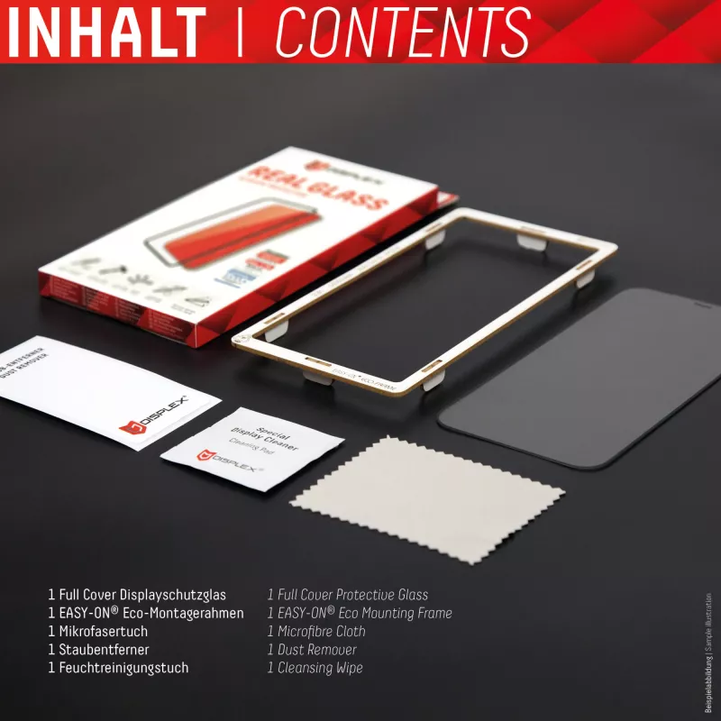 Displex Full Cover näytönsuojalasi Apple iPhone 13 mini karkaistu lasi