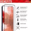 Displex Full Cover näytönsuojakalvo Samsung Galaxy S22 karkaistua lasia