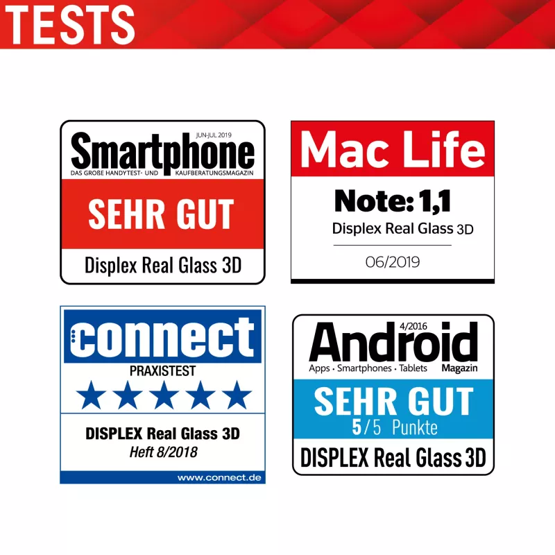 Displex Full Cover näytönsuojakalvo Samsung Galaxy S22 karkaistua lasia