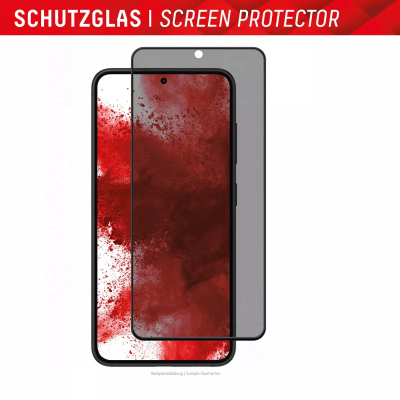 Displex Privacy Screen Protector (10H) Samsung Galaxy S22/S23, Eco-asennuskehys, katseenestosuodatin
