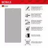 Displex Privacy Screen Protector (10H) Samsung Galaxy S24 Ultra, Eco Mounting Frame, katseenestosuodatin