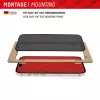 Displex Privacy Screen Protector (10H) Samsung Galaxy S24 Ultra, Eco Mounting Frame, katseenestosuodatin