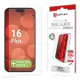 Displex näytönsuojakalvo + kotelo Apple iPhone 16 Plus, Eco-asennuskehys, naarmuuntumaton