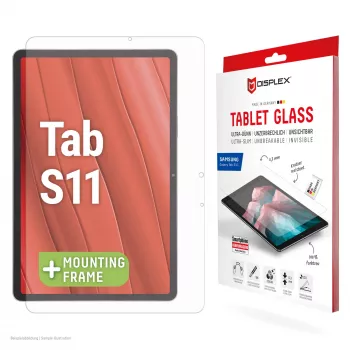 Displex Tablet Glass (9H) Samsung Galaxy Tab S11, Eco-asennuskehys, särkymätön