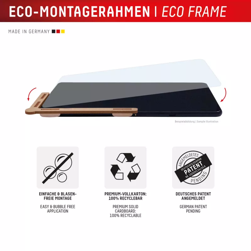 Displex Tablet Glass (9H) Samsung Galaxy Tab S11, Eco-asennuskehys, särkymätön